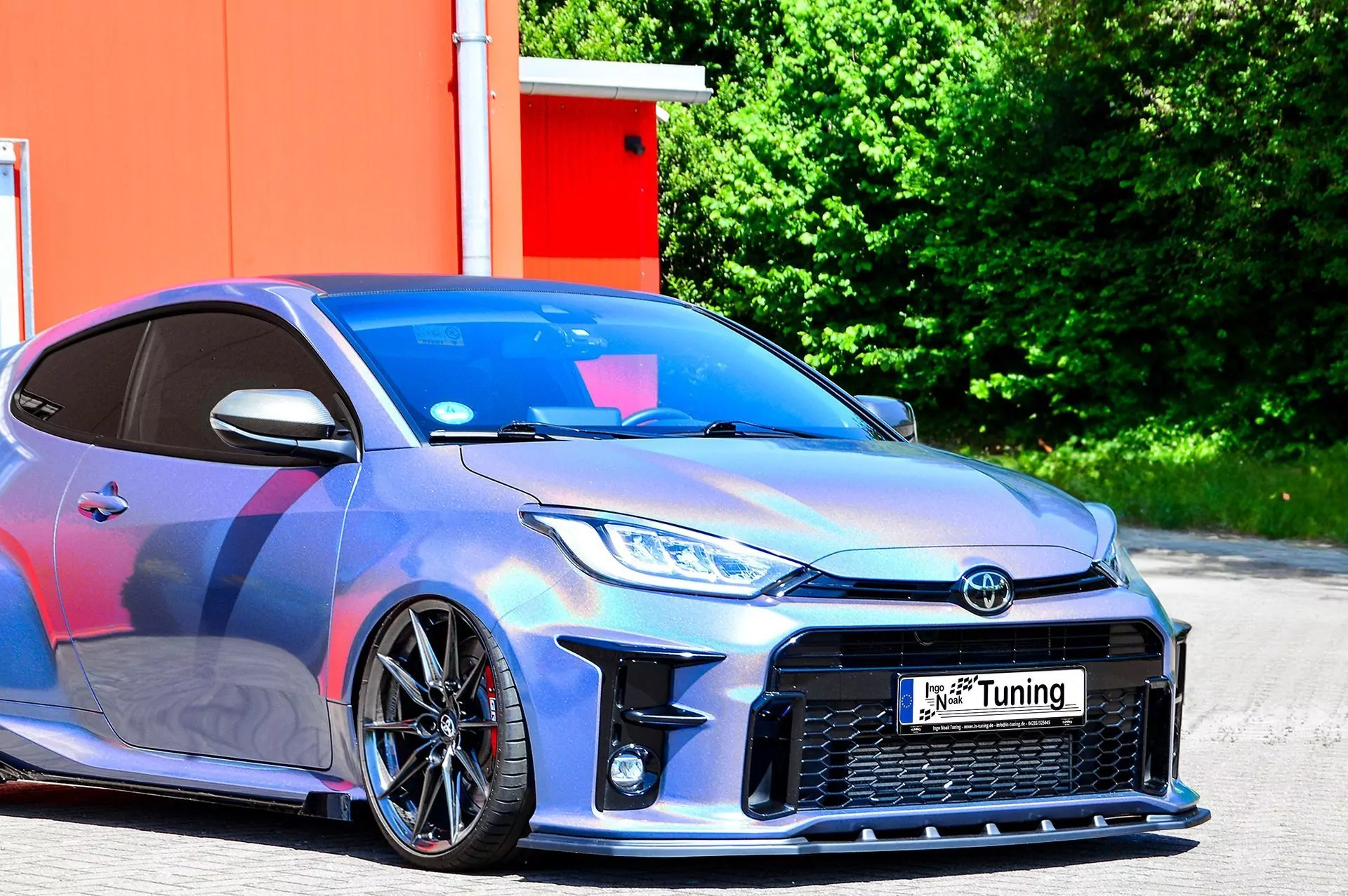 Frontspoilerlippe für Toyota Yaris GR ab Bj. 2020-