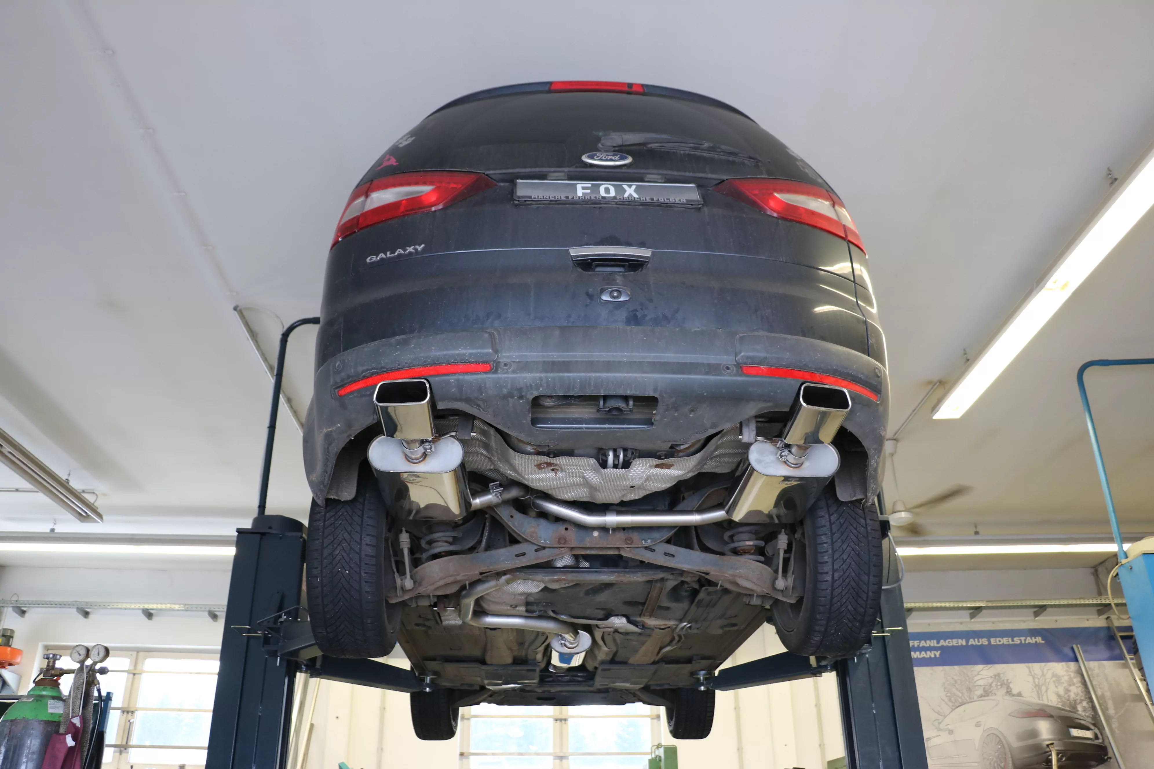 Ford Galaxy II - WA6  Endschalldämpfer rechts/links - 145x65 Typ 59 rechts/links