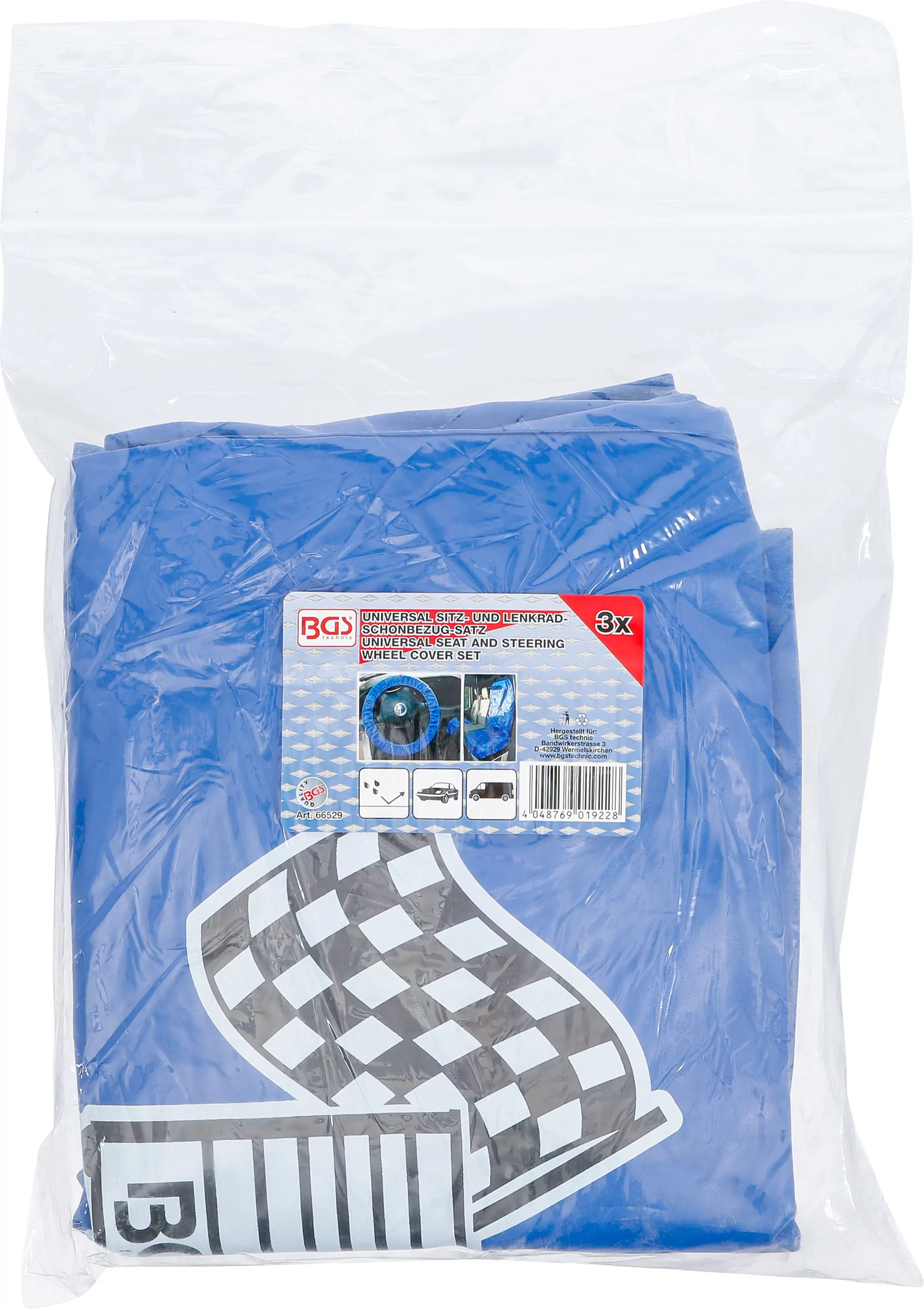 Sitz- und Lenkrad-Schonbezug-Satz | universal | Kunstleder