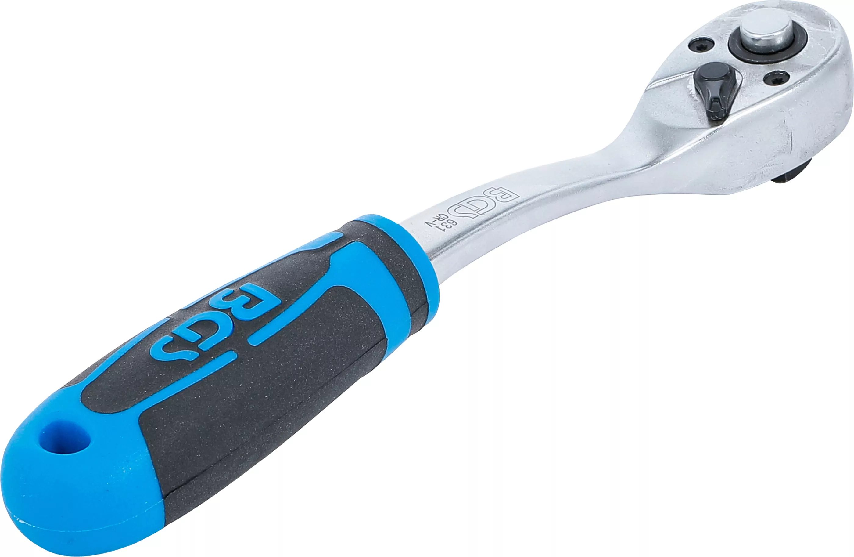 Umschaltknarre | feinverzahnt | Abtrieb Außenvierkant 10 mm (3/8")