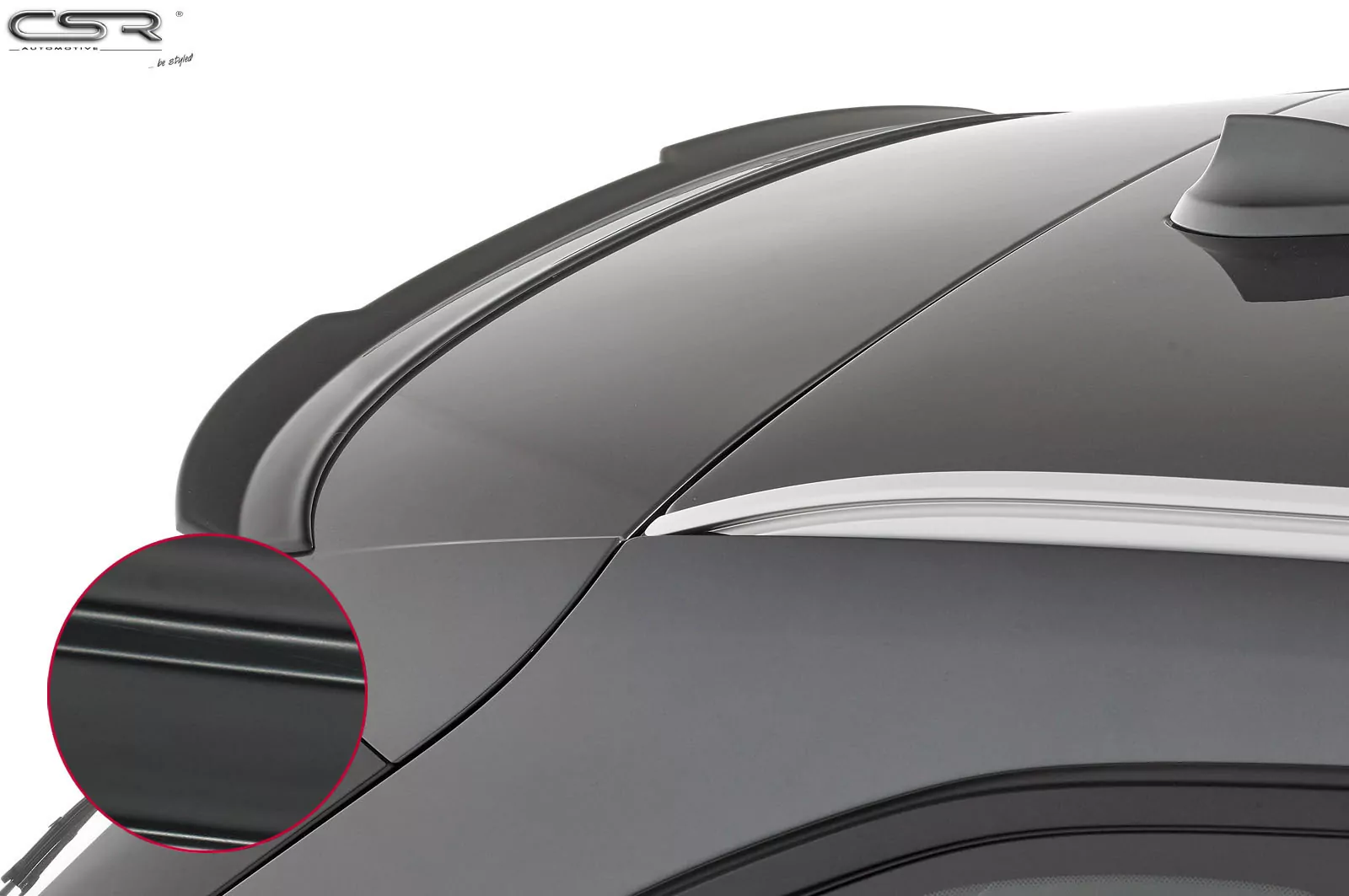 Heckflügel mit ABE für BMW X1 F48 Lackierfreundlich (schwarz matt)