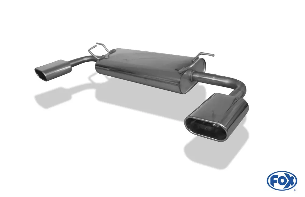 Suzuki Grand Vitara JT - 5-Türer  Endschalldämpfer quer Ausgang rechts/links - 160x80 Typ 52 rechts/links