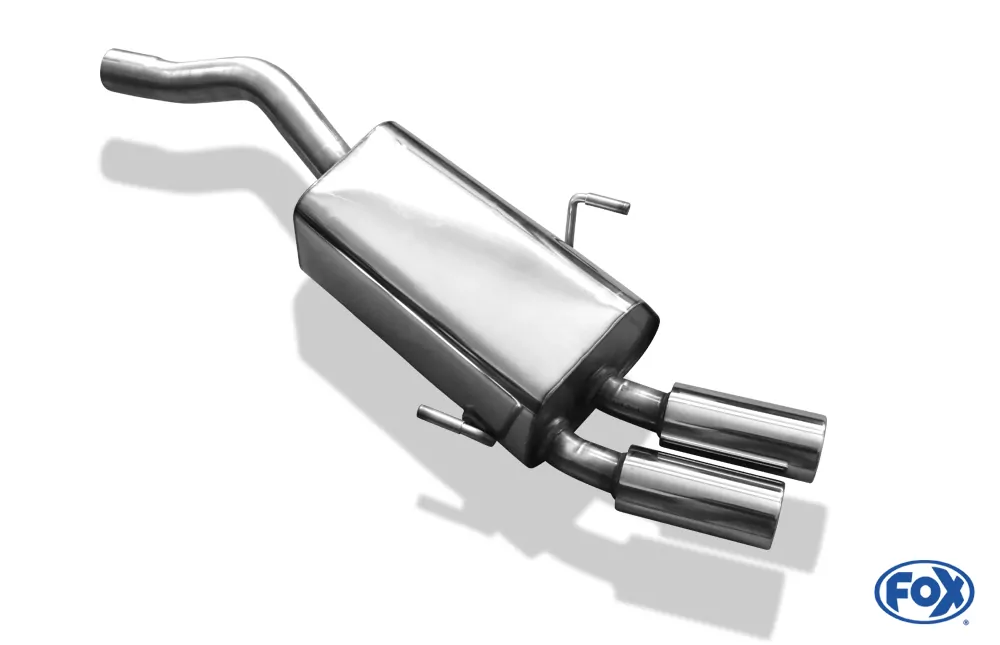 Renault Avantime  Endschalldämpfer - 2x80 Typ 13