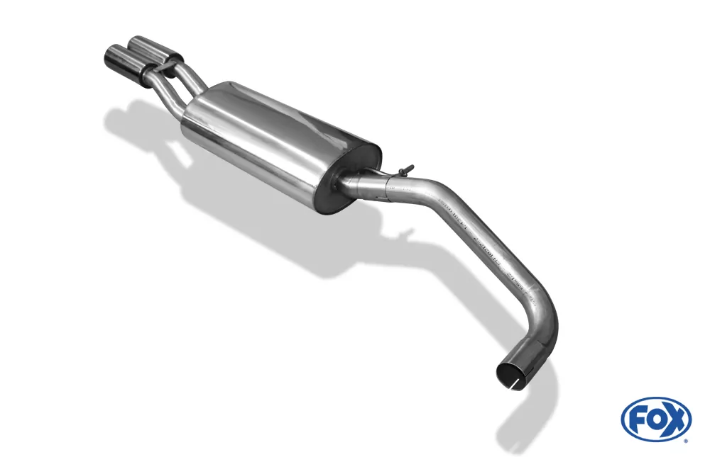 Audi A4 Typ B5  Endschalldämpfer - 2x76 Typ 13