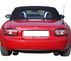Mazda MX5 Typ NC  Endschalldämpfer Ausgang rechts/links - 115x85 Typ 32 rechts/links - dezenter sportlicher Sound mit EWG-Betriebserlaubnis