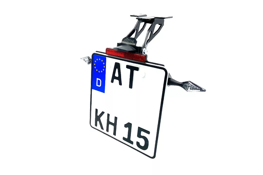 alpha Technik Kennzeichenhalter für Yamaha R7 ab Modelljahr 2022- Typ RM39 / RM40