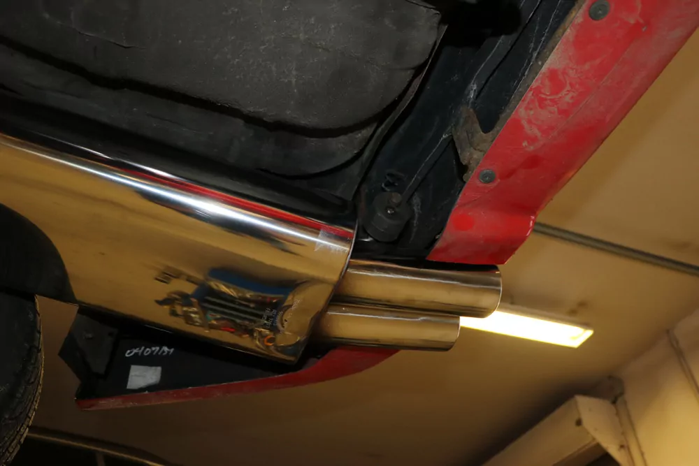 Hyundai Coupe Typ RD  Endschalldämpfer - 2x76 Typ 13