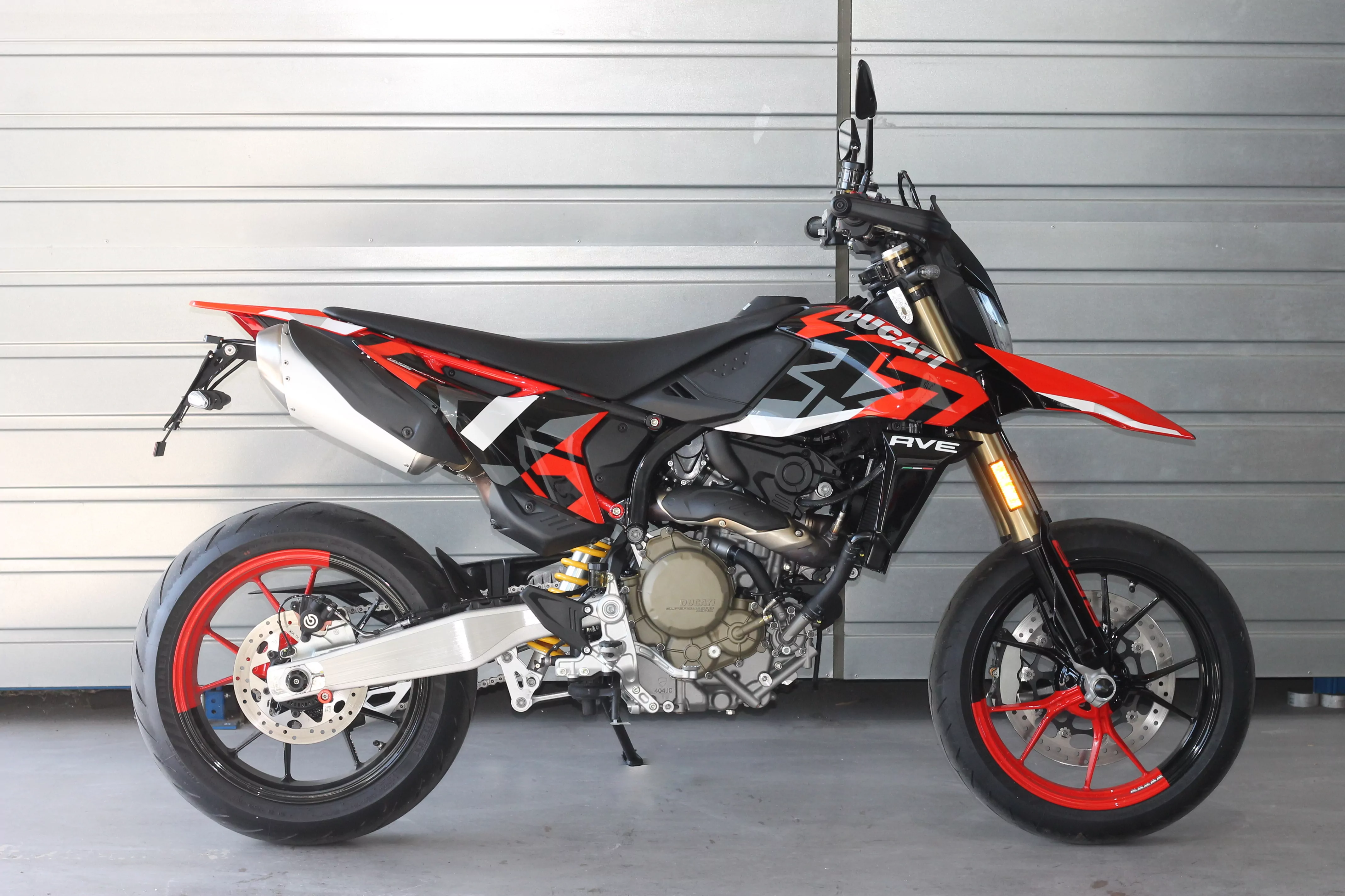 MG Biketec Kennzeichenhalter für Ducati Hypermotard 698 ab 2024