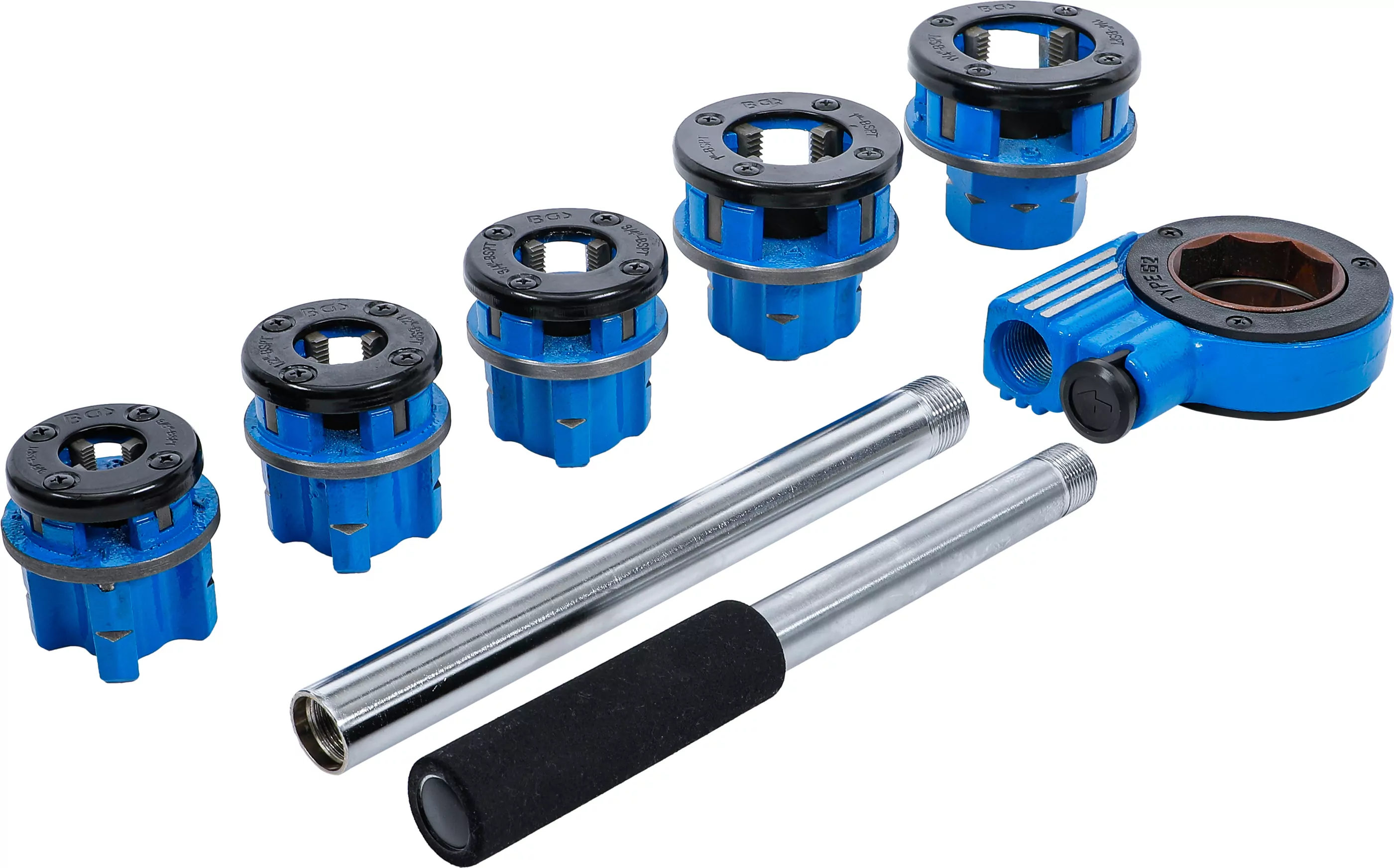 Schneidkluppen-Satz | 3/8" - 1.1/4" | 7-tlg.