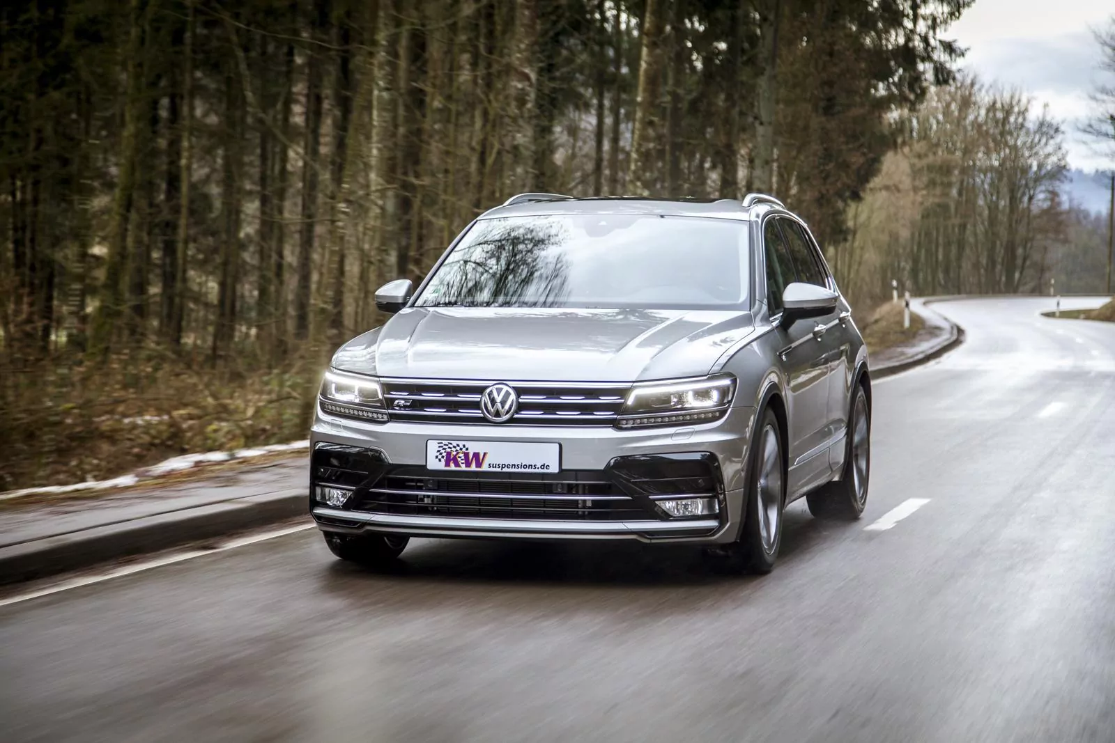 KW DDC - Plug & Play Gewindefahrwerk inox VW TIGUAN II (AD1, 5N) Allrad 01/2016-