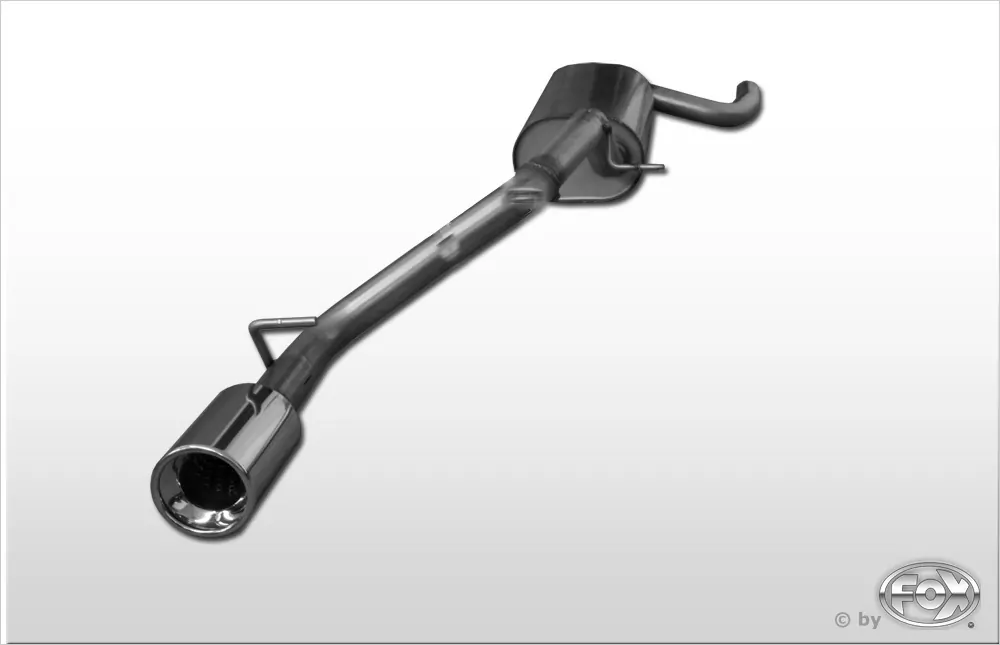 Ford Focus III Fließheck - Diesel  Endschalldämpfer einseitig - 1x90 Typ 13