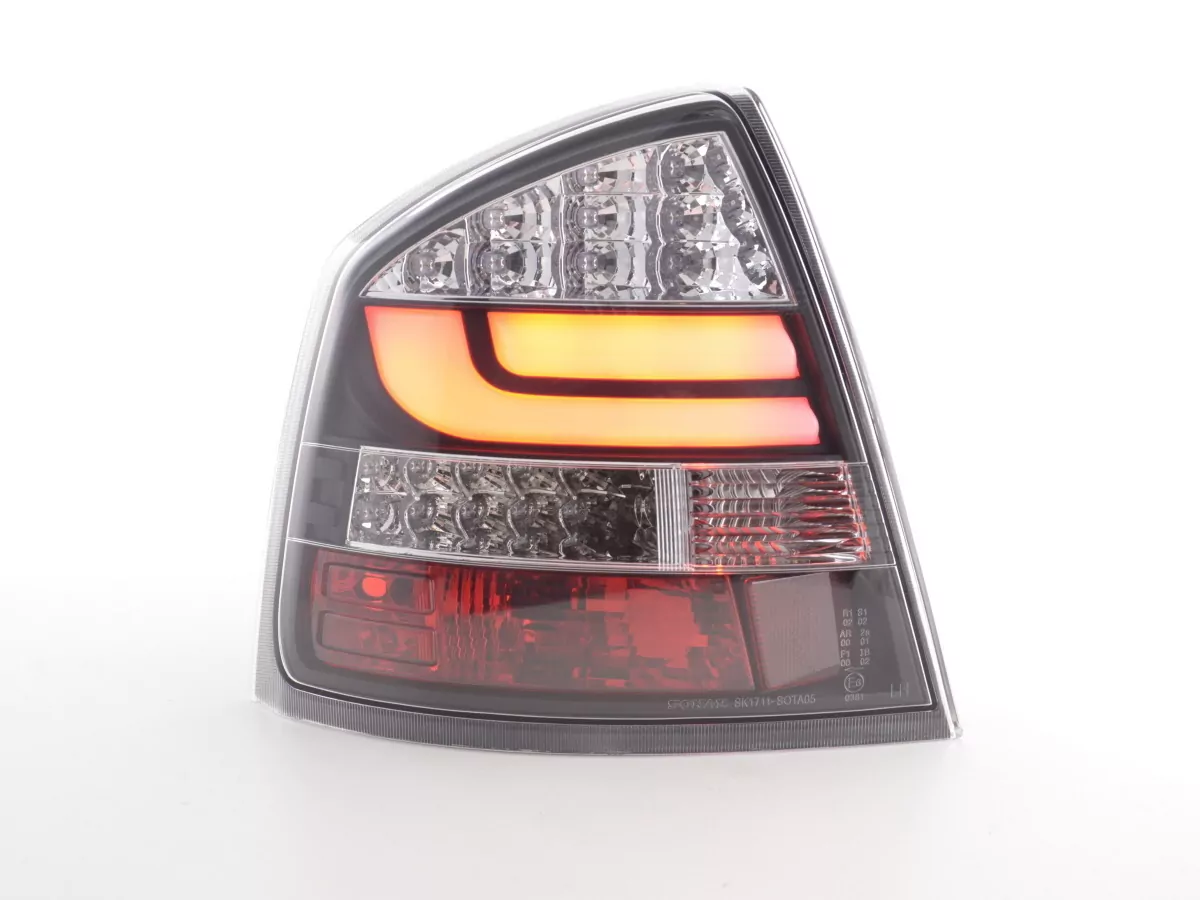 LED Rückleuchten Set Skoda Octavia 1Z Limo Bj. 05-12 schwarz