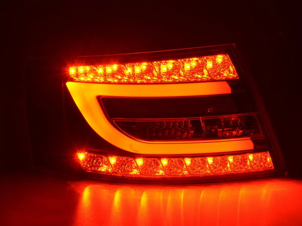 LED Rückleuchten Set Audi A6 Limo (4F) Bj. 04-08 schwarz