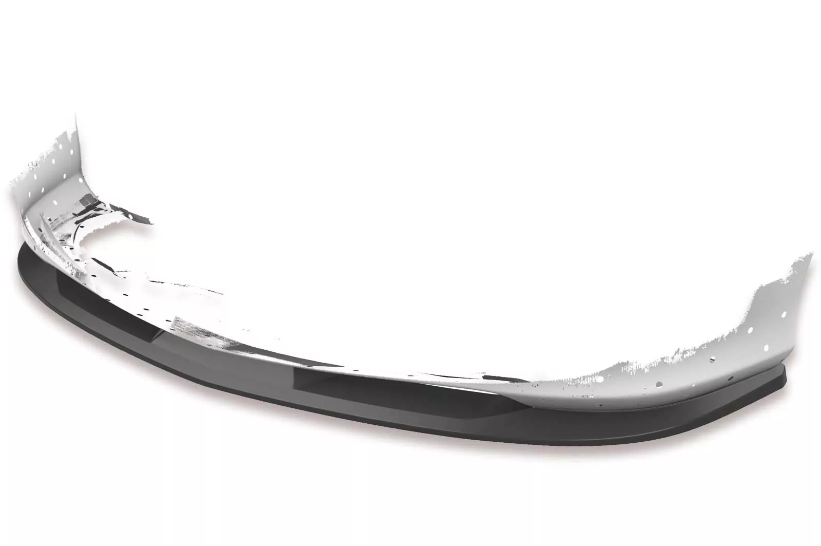 Cup-Spoilerlippe mit ABE für Mercedes Benz SL-Klasse R230 CSL427-M Carbon Look (matt)