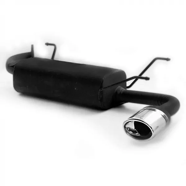 Ulter Sportauspuff für Mazda MX5 typ NB 1998-2005 - 1 Endrohr Oval 120×80