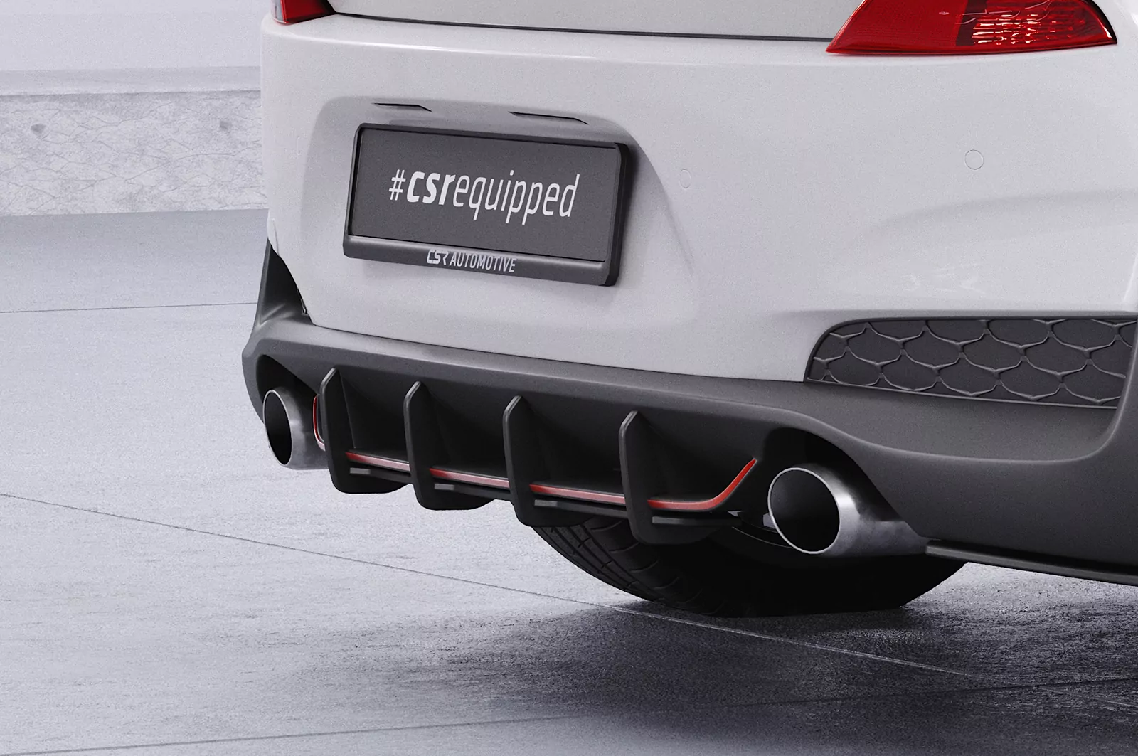 Racing Diffusor / Heckansatz für Hyundai I30 N (PD) HA331