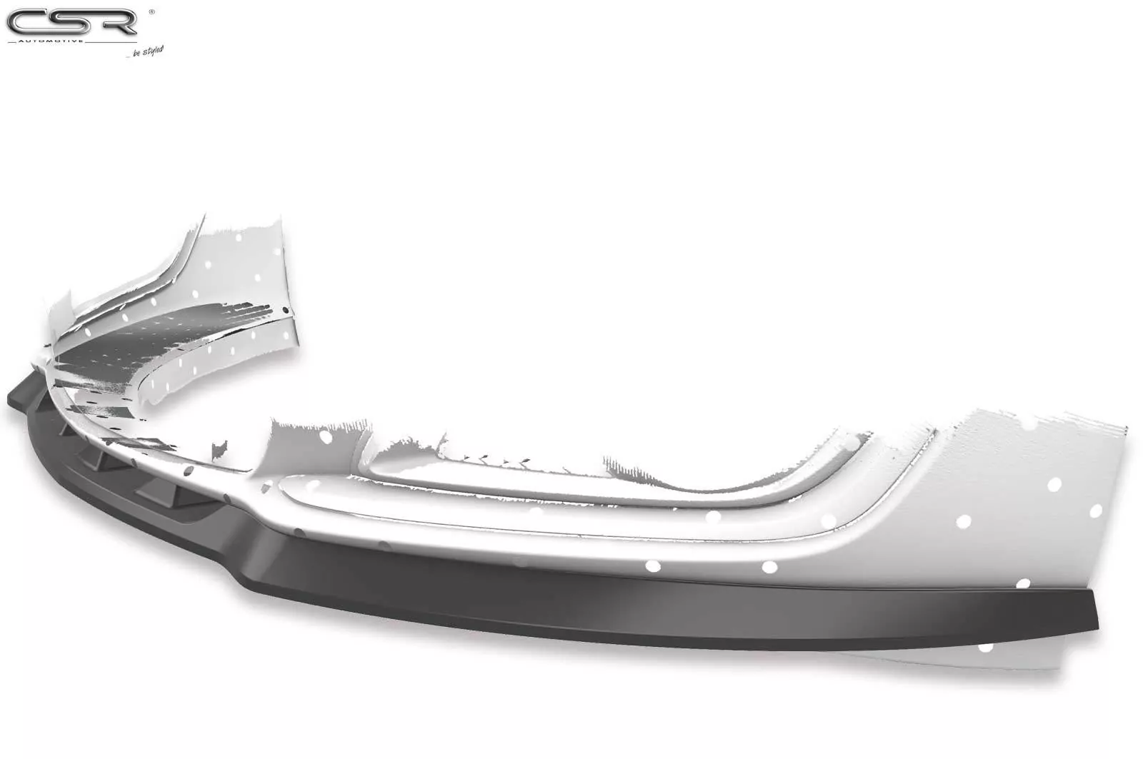 Cup-Spoilerlippe mit ABE für Opel Insignia A CSL432-M Carbon Look (matt)