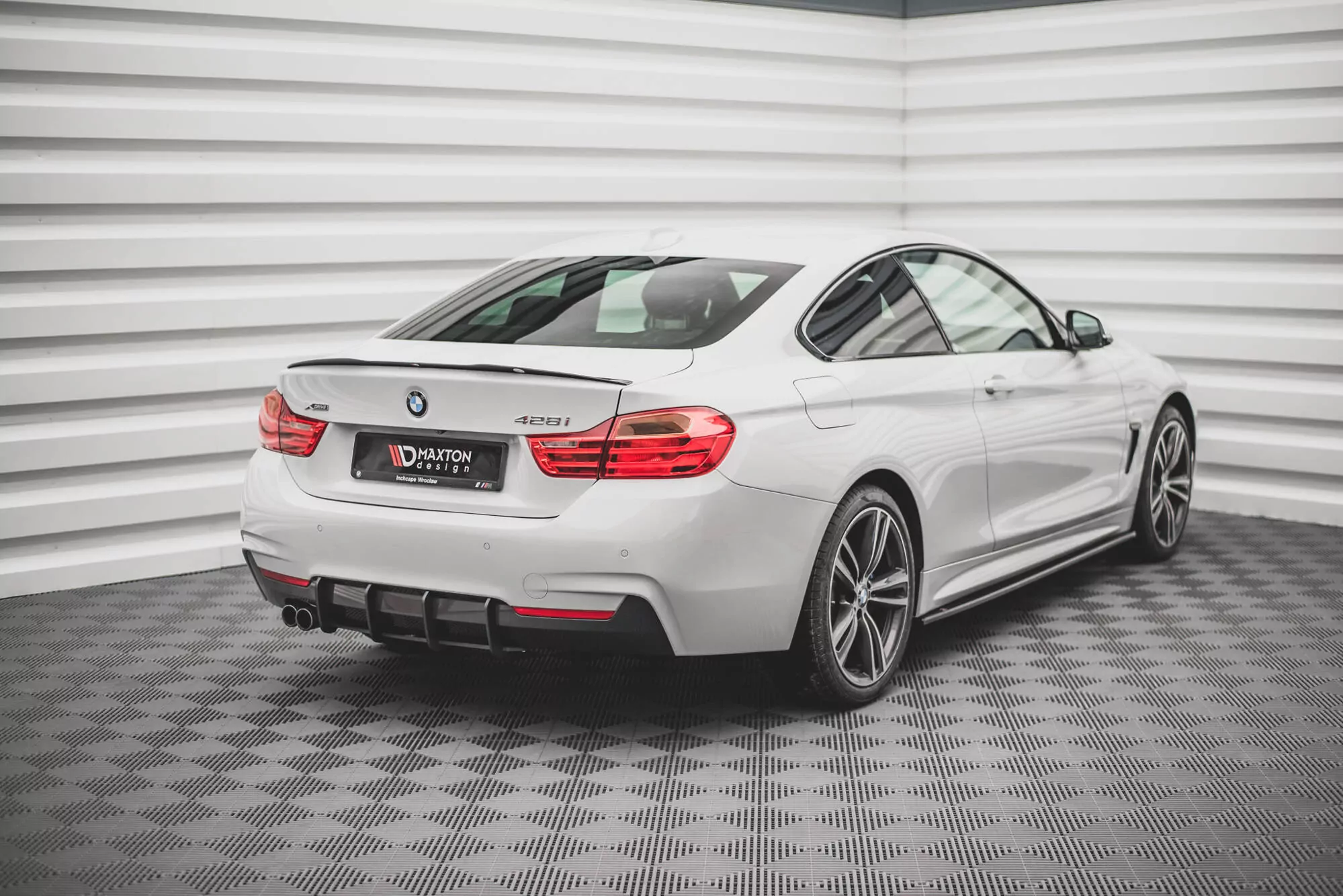 Street Pro Heckschürze V.1 Für BMW 4er M-Paket F32