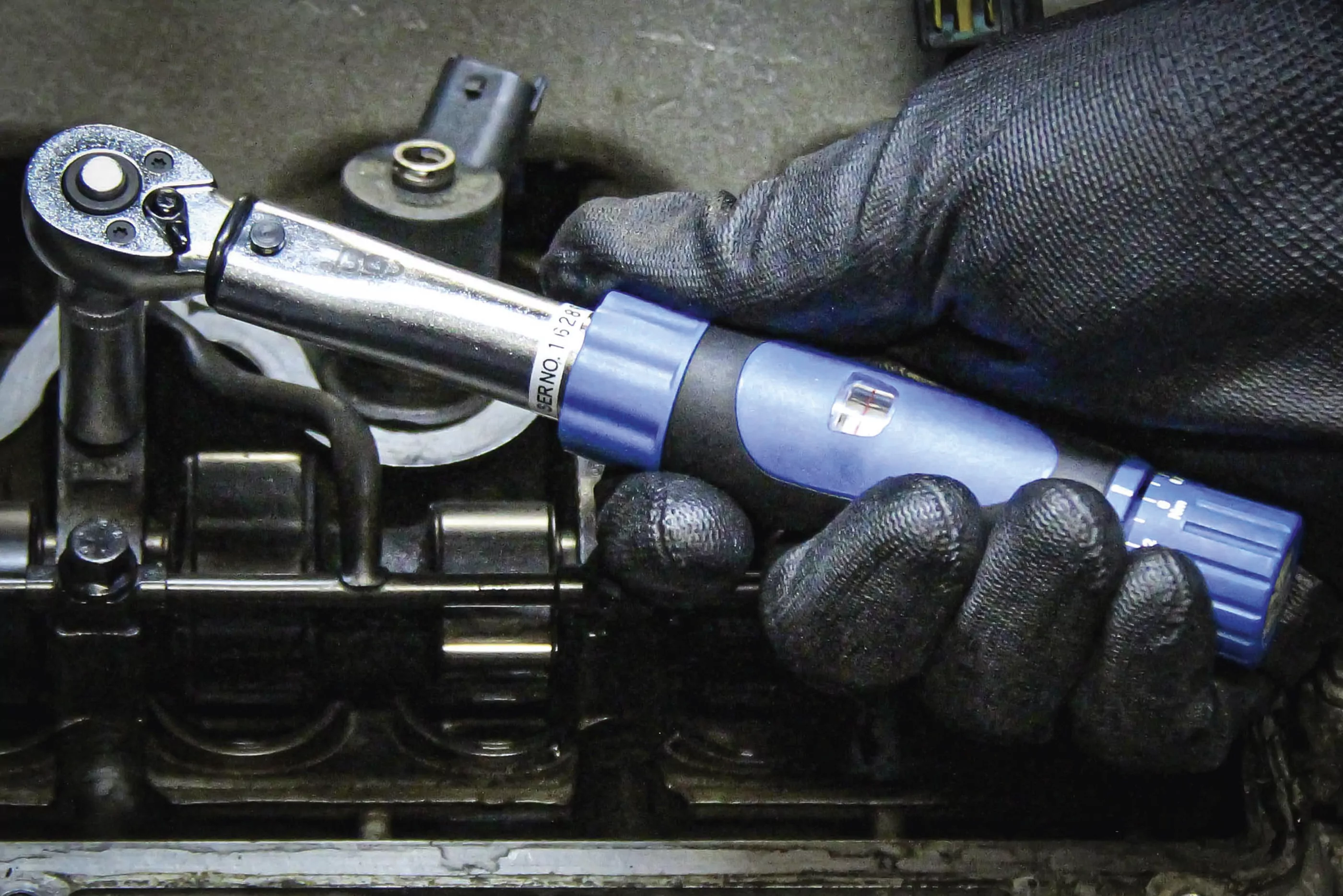 Drehmomentschlüssel | Abtrieb Außenvierkant 6,3 mm (1/4") | 1 - 6 Nm