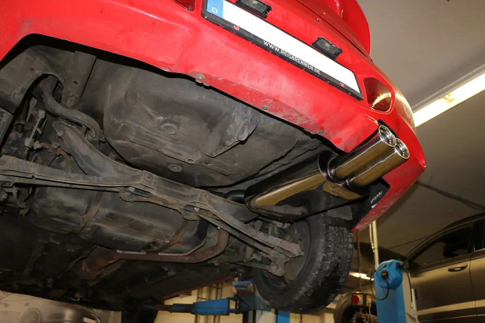 Hyundai Coupe Typ RD  Endschalldämpfer - 2x76 Typ 13