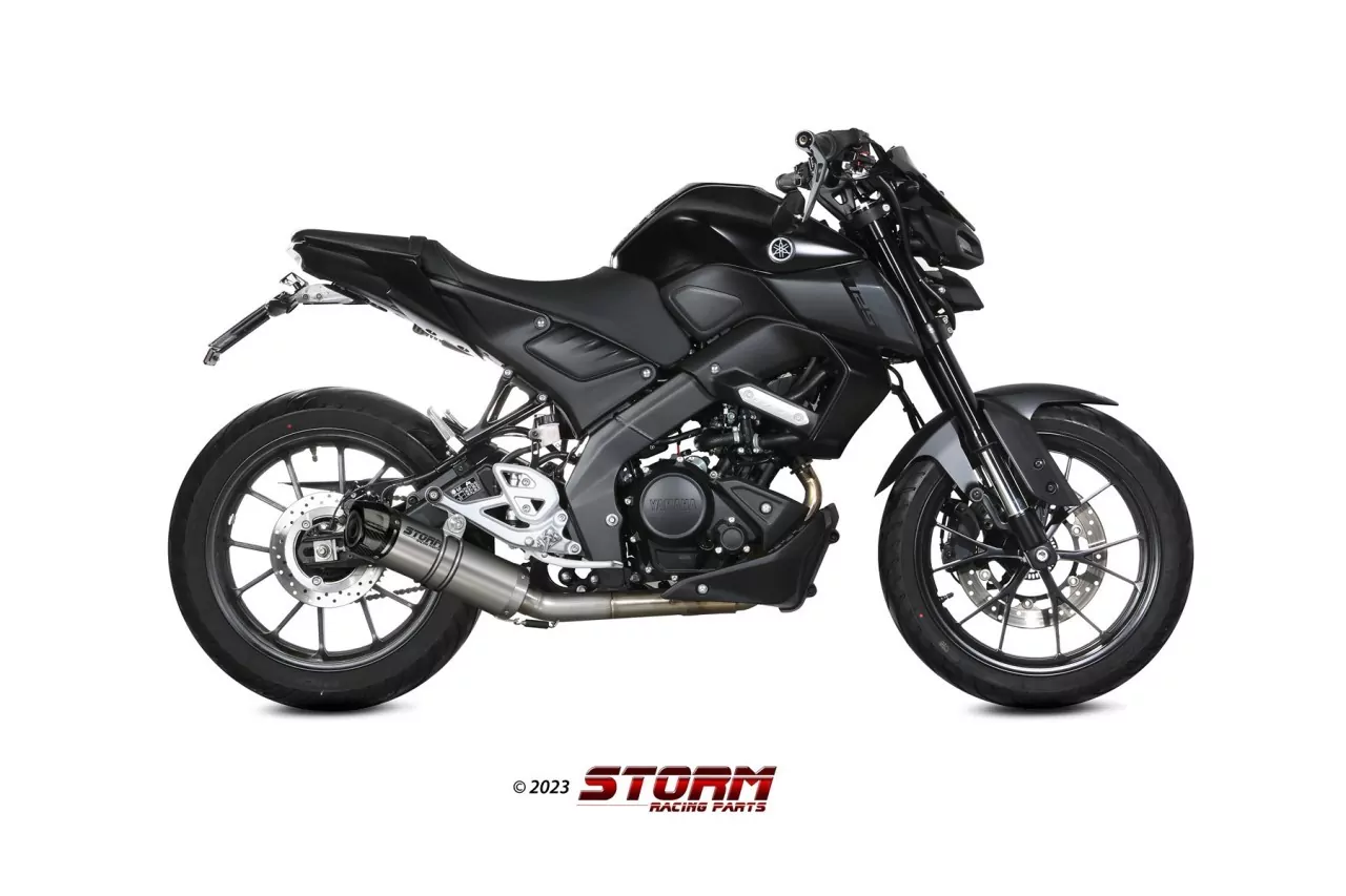 STORM By MIVV GP-C Edelstahl YAMAHA MT 125 20-24 - YZF-R 125 19-24