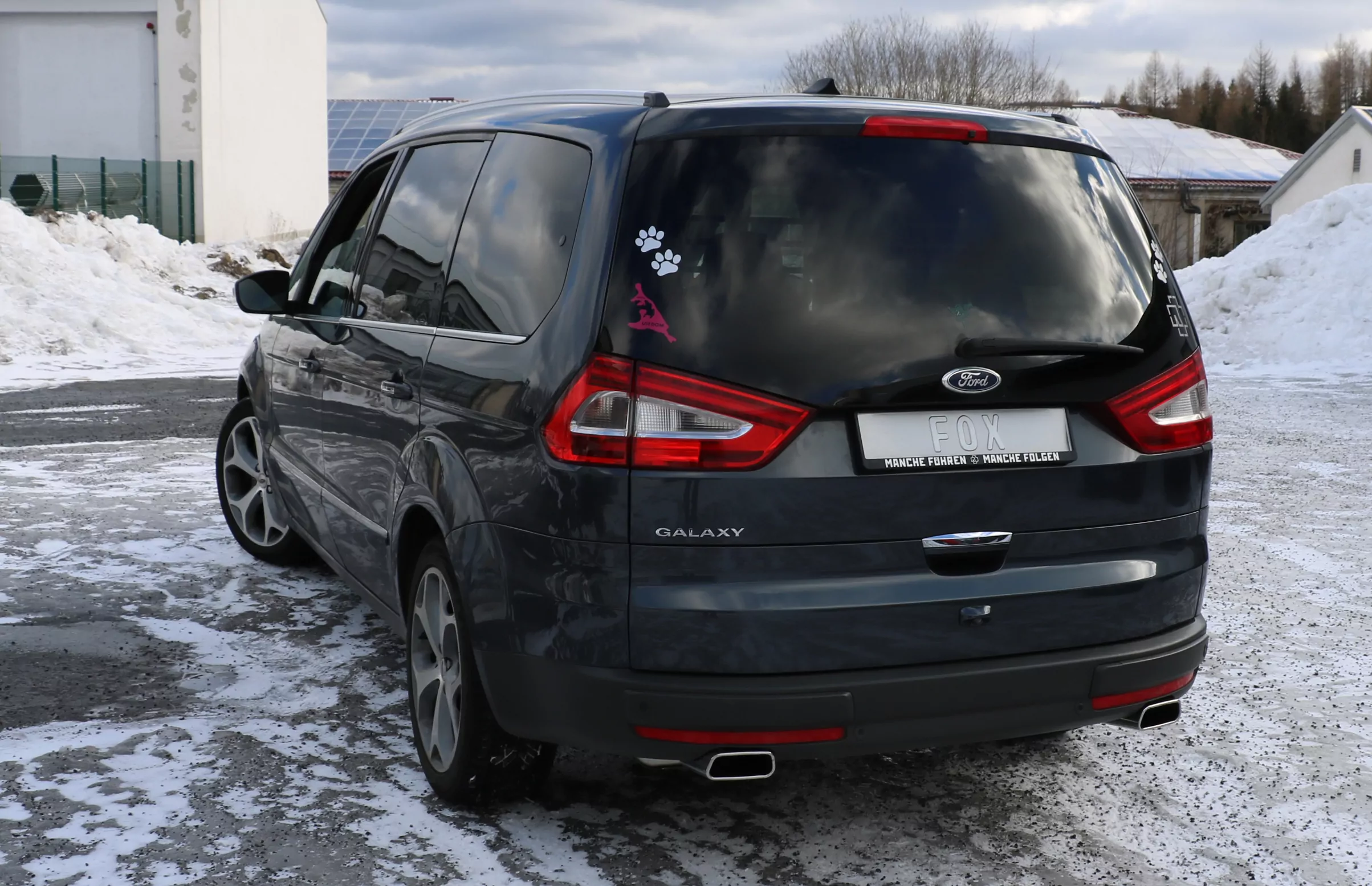 Ford Galaxy II - WA6  Endschalldämpfer rechts/links - 145x65 Typ 59 rechts/links