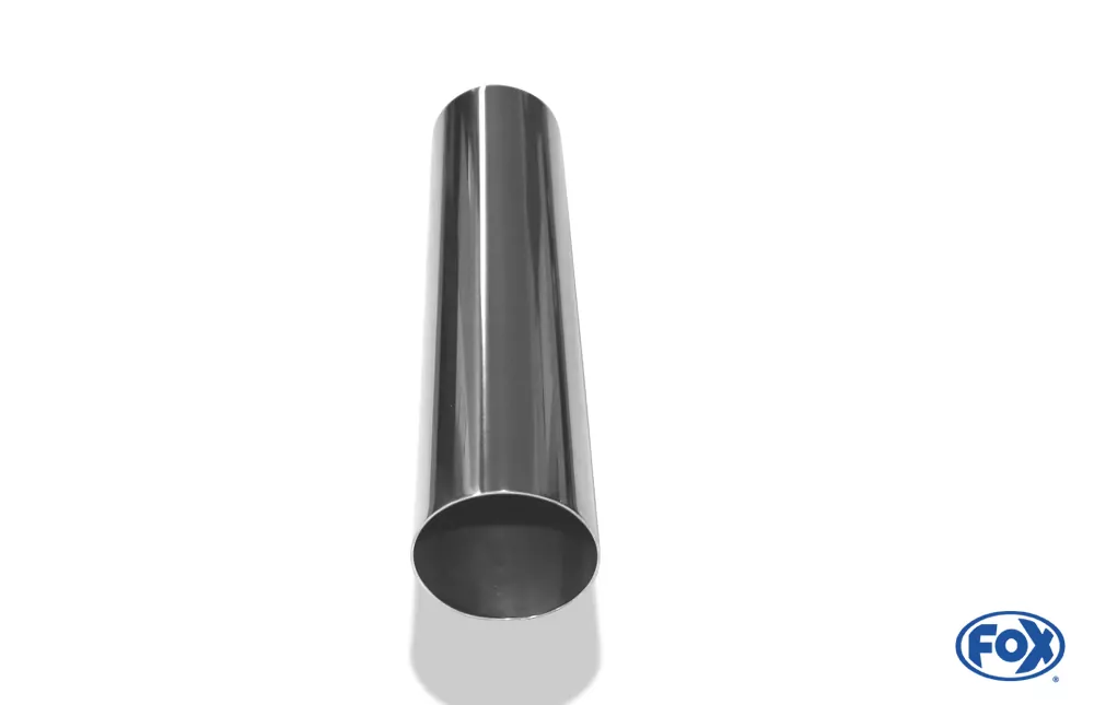 Anschweißendrohr Typ 10  Ø 70 mm / Länge: 300 mm  - rund / uneingerollt / gerade / ohne Absorber