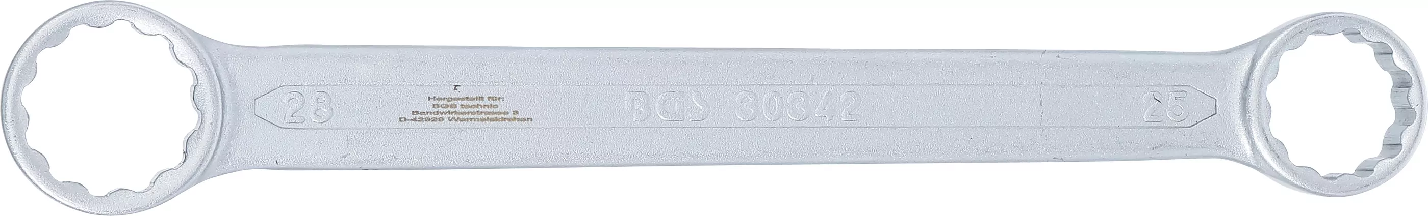Doppel-Ringschlüssel | extra flach | SW 25 x 28 mm