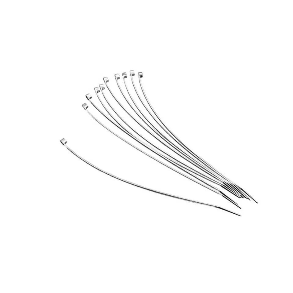 HIGHWAY HAWK Kabelbinder, 20cm, chrom