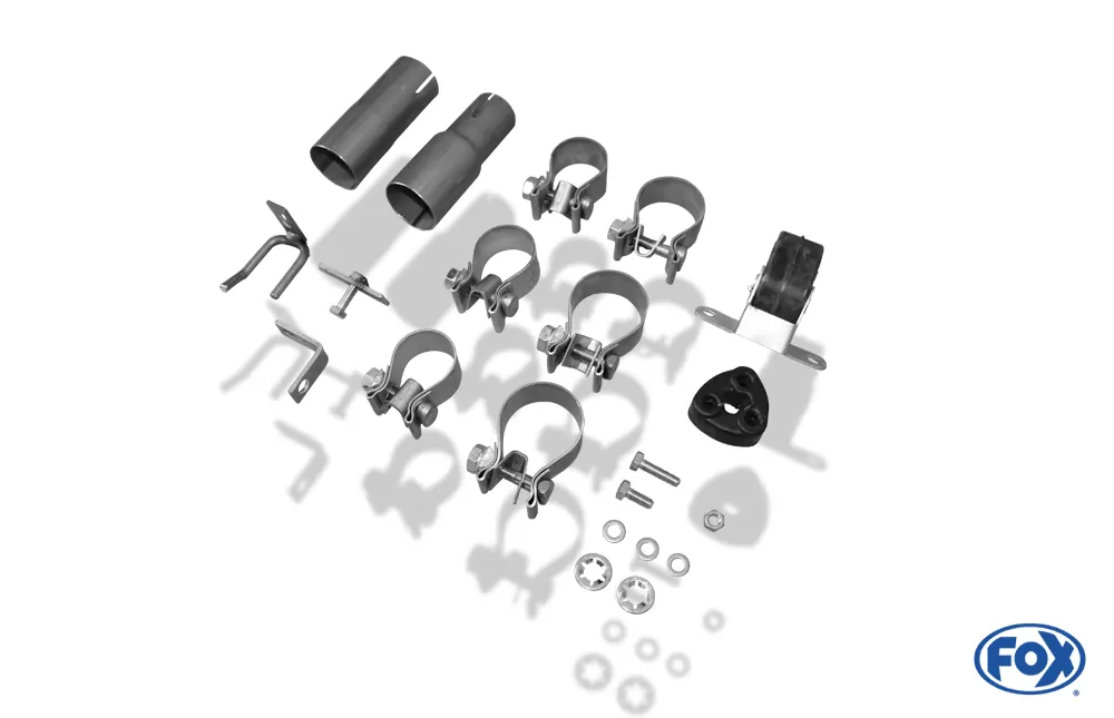 Skoda Roomster 5J  Endschalldämpfer rechts/links - 130x50 Typ 52 rechts/links