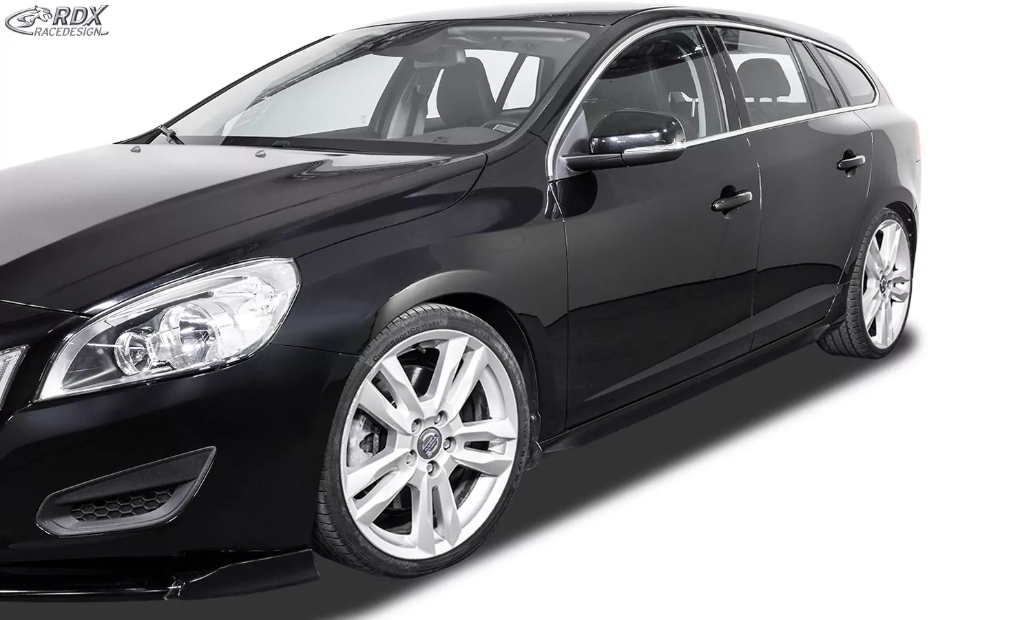 RDX Seitenschweller für VOLVO V60 / S60 2010-2013 "Slim" 