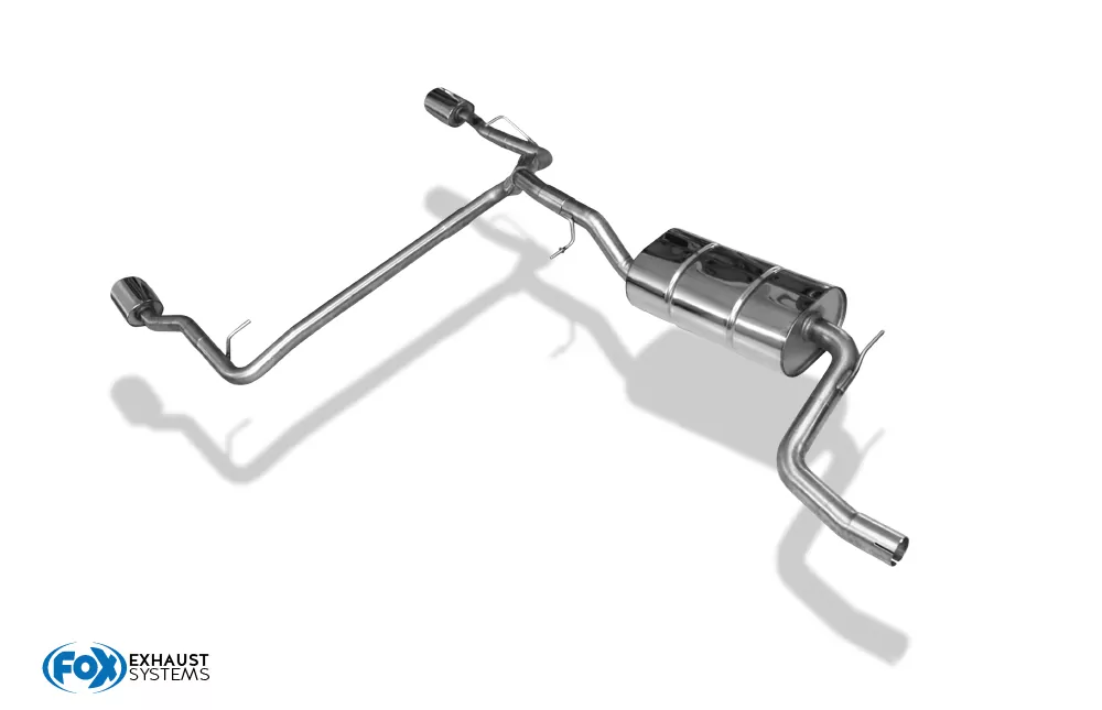 Ford Focus III Ecoboost - Turnier/ Kombi mit Stylingpaket  Endschalldämpfer Ausgang rechts/links - 115x85 Typ 32 rechts/links