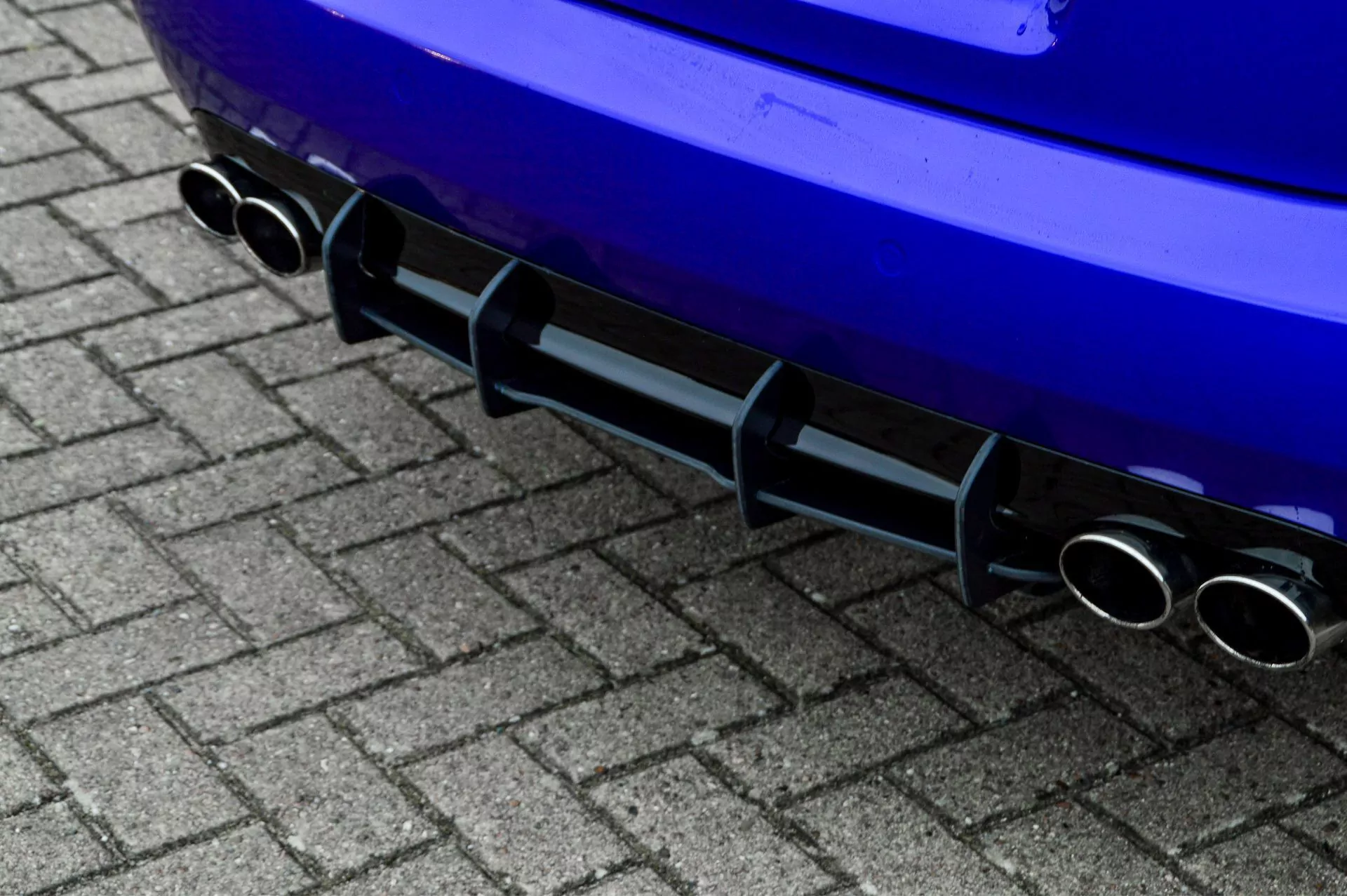 Gefräster Heckansatz für Audi A4 S4 B7