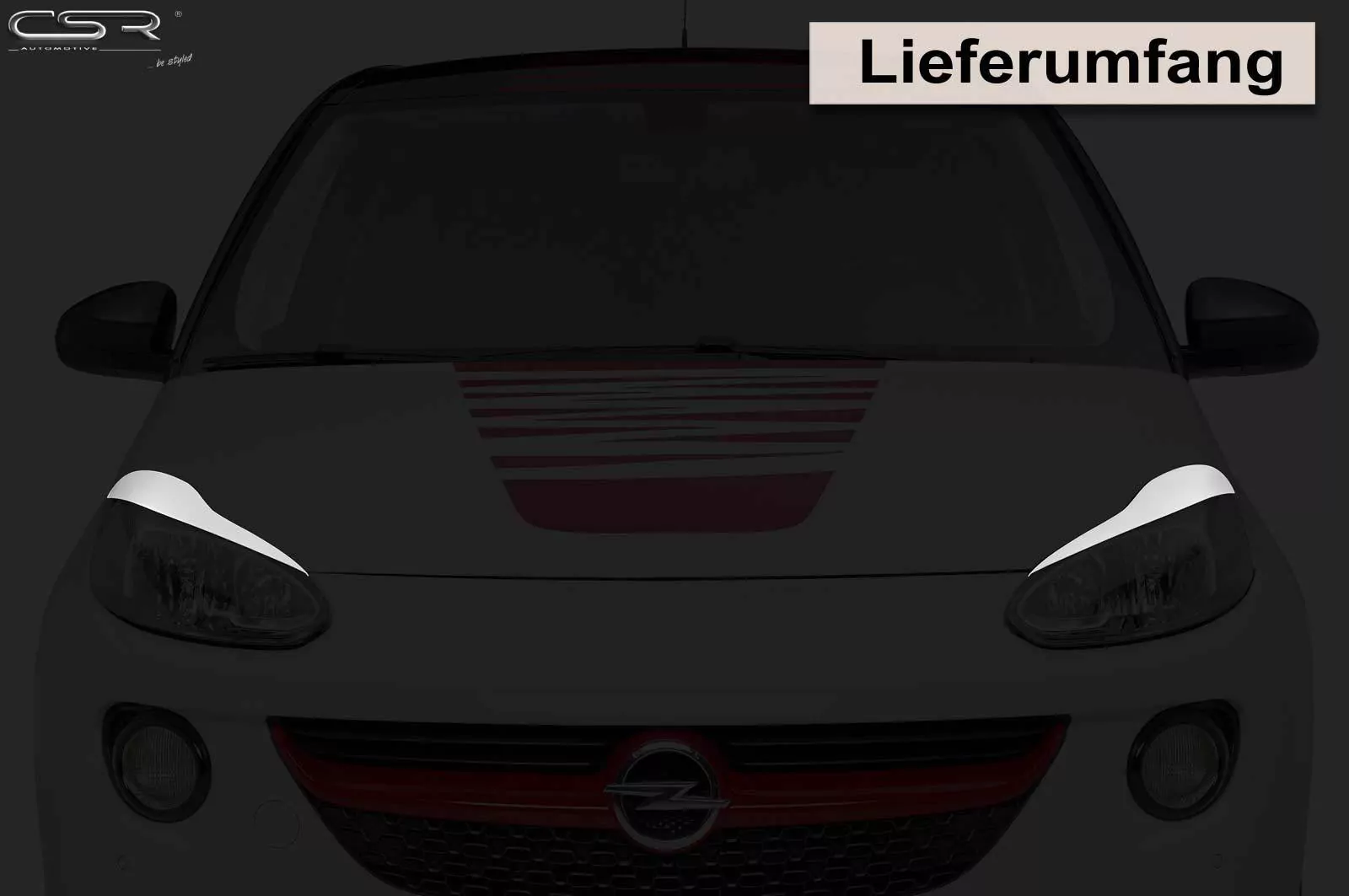 Scheinwerferblenden für Opel Adam SB260