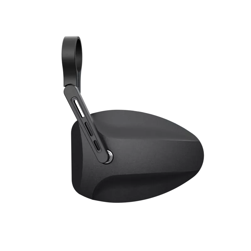 HIGHSIDER pro Lenkerendenspiegel Ferrara 2 Schwarz Kurz (1Stck.)