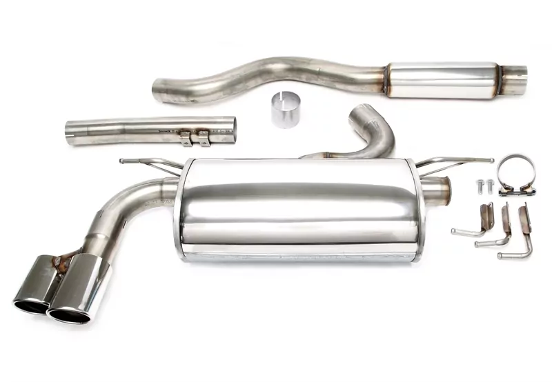 TA Technix Edelstahlanlage 2x80mm passend für BMW 3er Limo.+Touring 320i Typ F30/F31 / 4er Cabriolet/Coupe/Grand Coupe 420i type F32,F33,F36