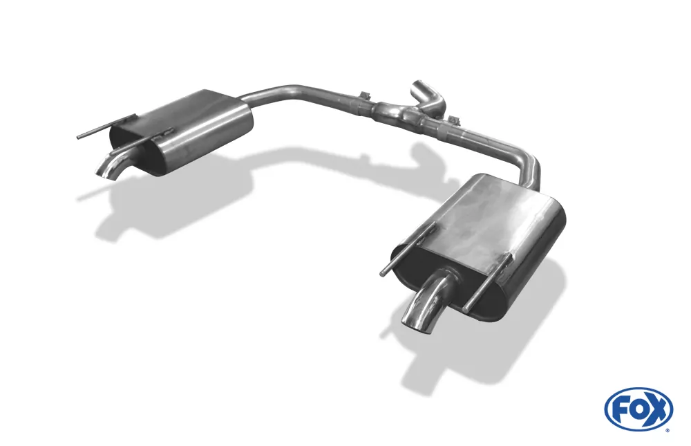 Opel Insignia B - Sports Tourer - Frontantrieb  Endschalldämpfer rechts/links - Ausgang der Endrohre in den originalen Ausgängen