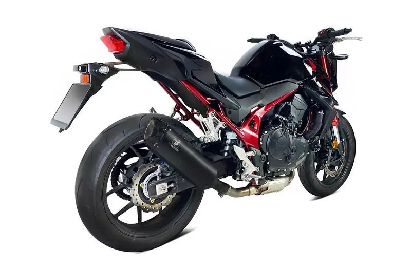 IXRACE Desert black Edelstahl-Endtopf für Honda CB 750 HORNET, 23- (RH12) E-geprüft