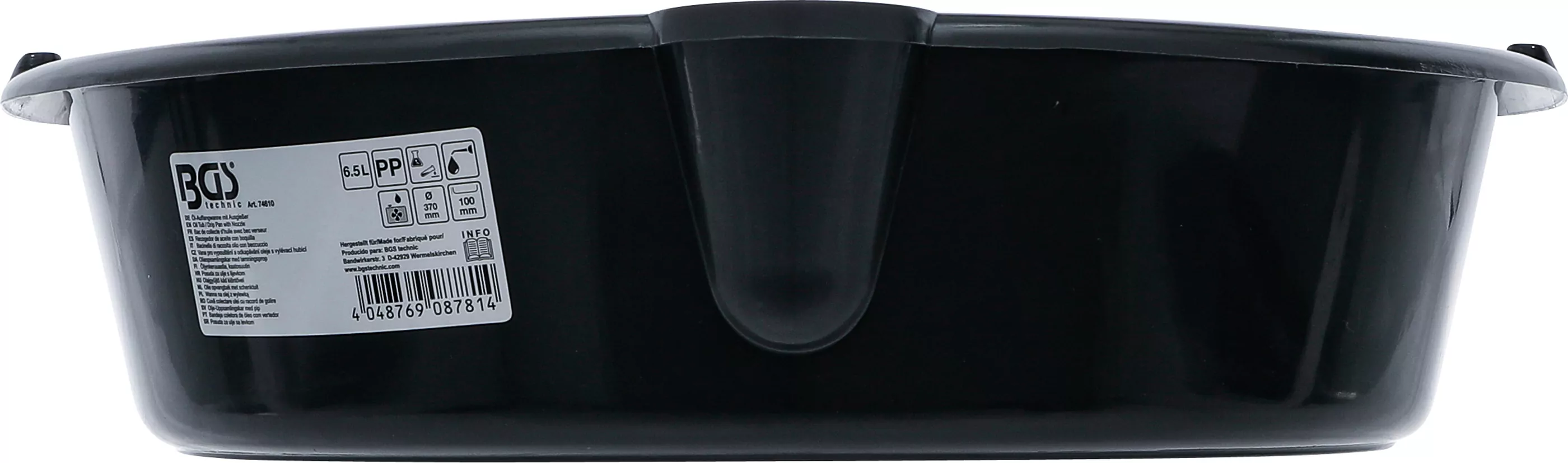 Öl-Auffangwanne mit Ausgießer | 6,5 l