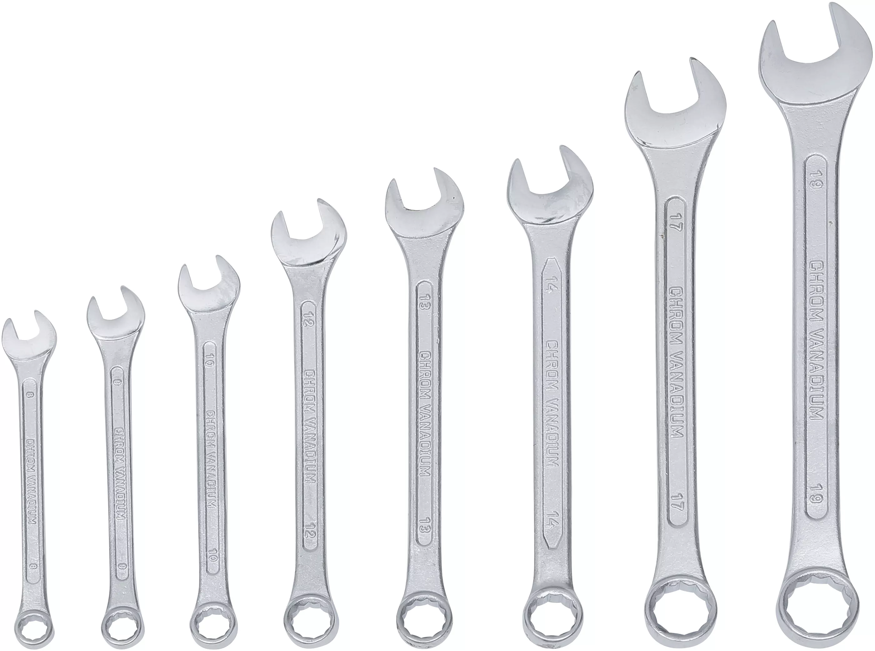 Maul-Ringschlüssel-Satz | SW 8 - 19 mm | 8-tlg.