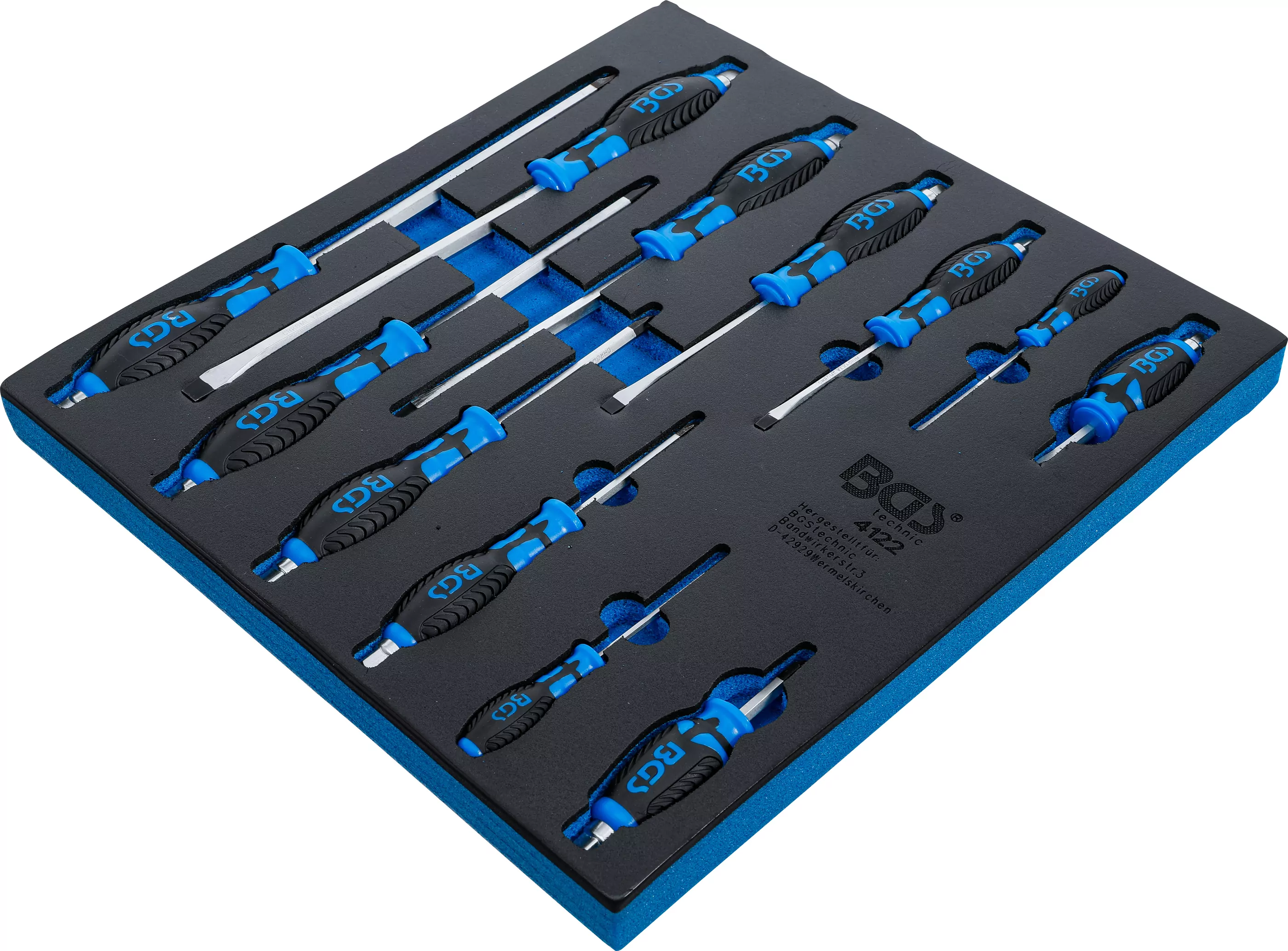 Werkstattwageneinlage 2/3: Schraubendreher-Satz | 12-tlg.