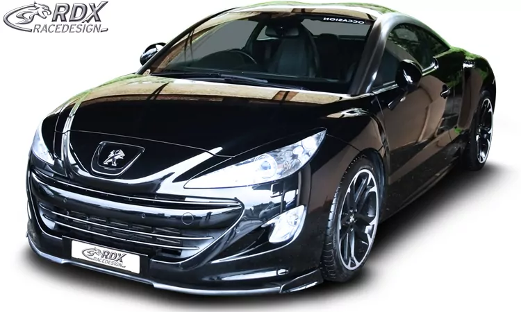RDX Frontspoiler VARIO-X für PEUGEOT RCZ Phase 1 -2013 Frontlippe Front Ansatz Vorne Spoilerlippe