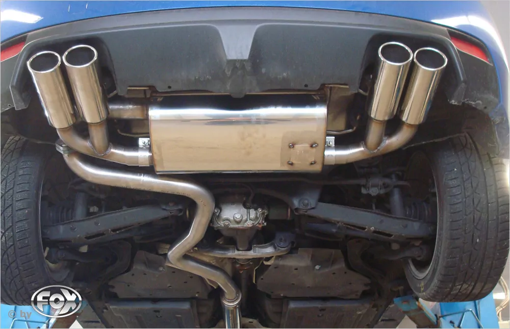 Subaru Impreza GRF 4x4 - WRX  Endschalldämpfer quer Ausgang rechts/links - 2x100 Typ 12 rechts/links