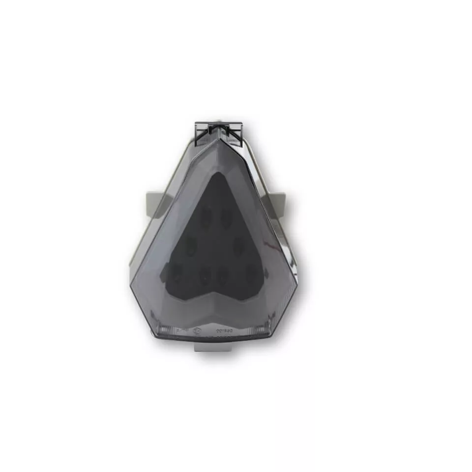 HIGHSIDER smart LED Rücklicht Schwarz Yamaha Style, E-Geprüft (1Stck)