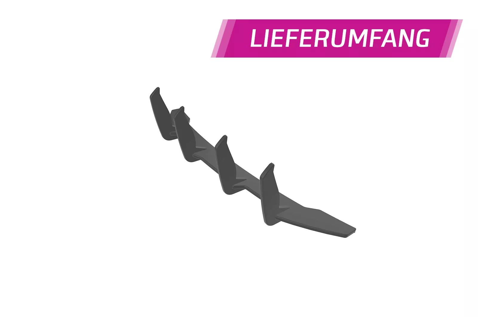 Racing Diffusor / Heckansatz für BMW 2er F22/F23 M-Paket HA320