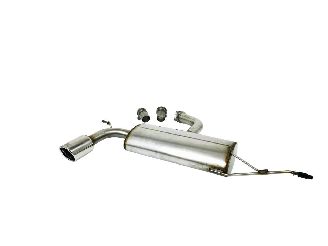 Ulter Sportauspuff für Audi A3 typ 8P 2003-2012 1 Endrohr rund Ø90