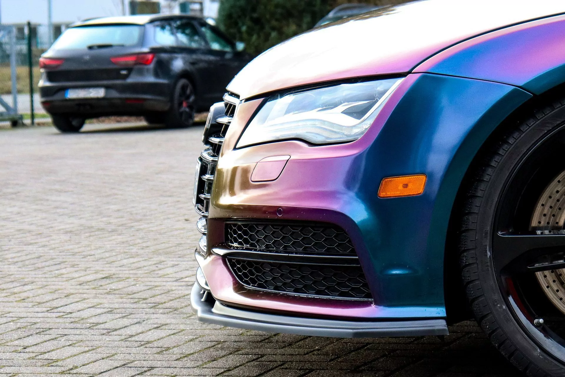 Cup Frontspoilerlippe V2 für Audi A7 S-Line + S7