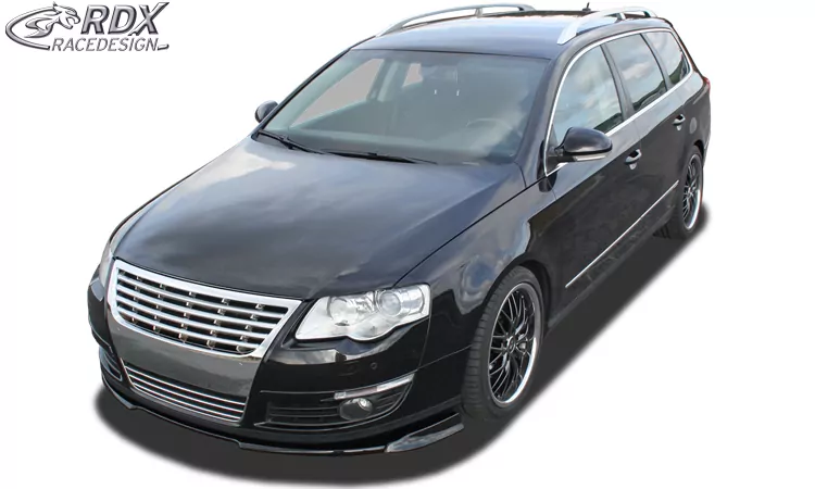 RDX Frontspoiler VARIO-X für VW Passat B6 / 3C Frontlippe Front Ansatz Vorne Spoilerlippe