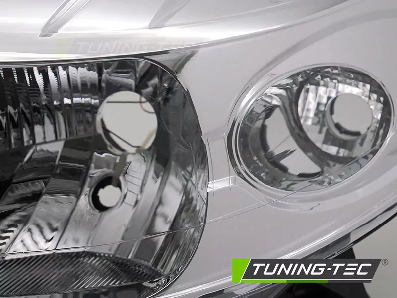 Headlight Chrome Left Side Tyc Fits  Dacia Sandero 08-12