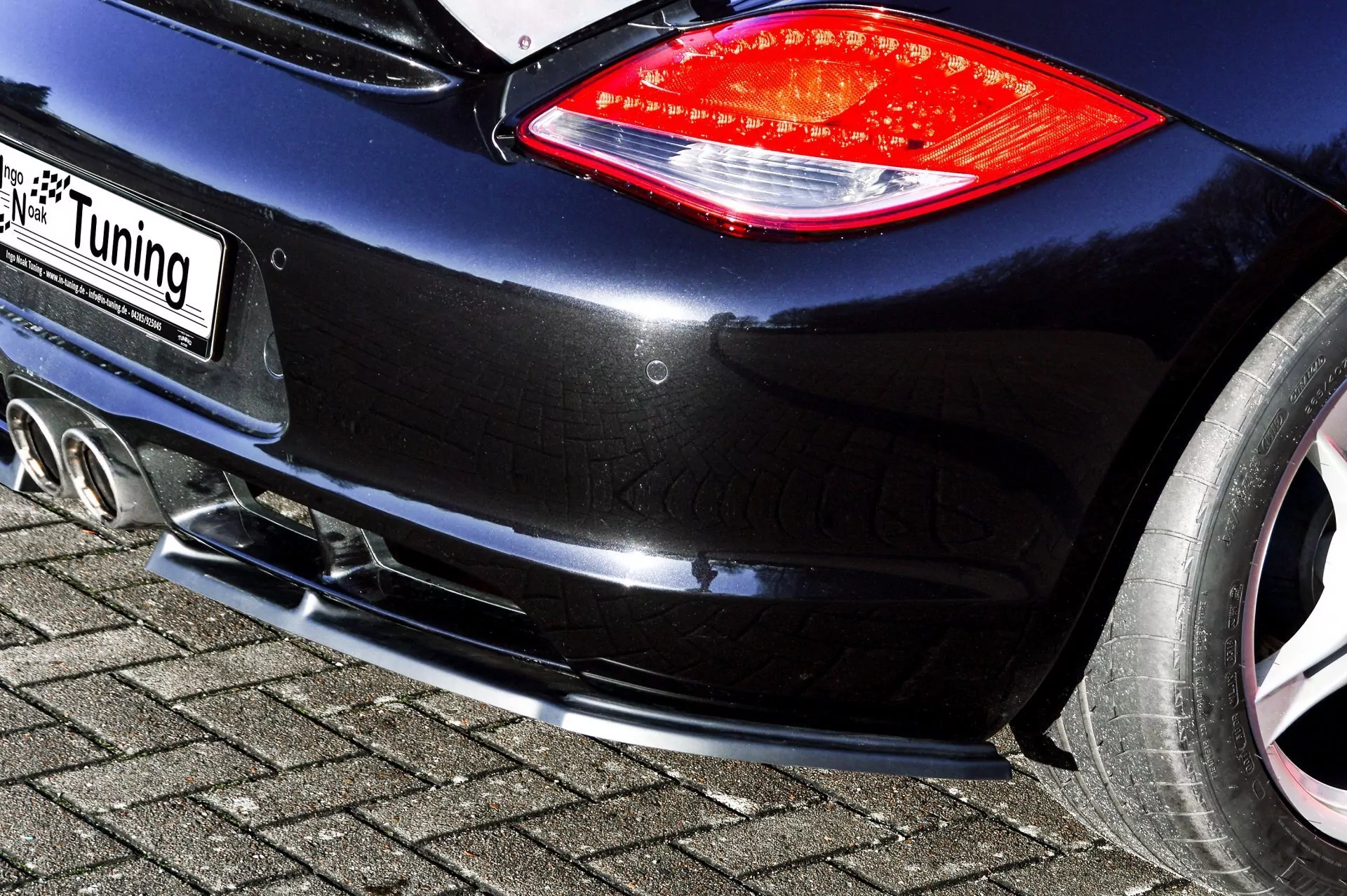 Heckansatz Seitenteile für Porsche Cayman 987